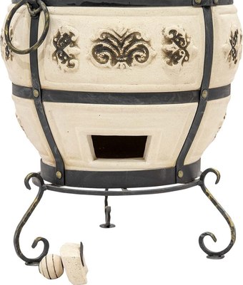 Тандыр Технокерамика Александр с откидной крышкой (560мм)