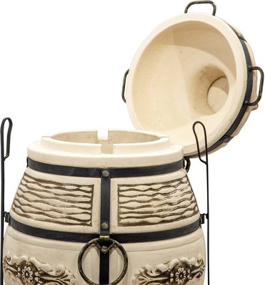 Тандыр Технокерамика Барс с откидной крышкой (580мм)