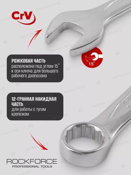 Набор ключей RockForce RF-5181P