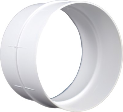 Соединитель воздуховода Семь ветров 125мм / 212 - фото