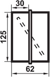 Соединитель воздуховода Семь ветров С обратным клапаном 125мм / 2121