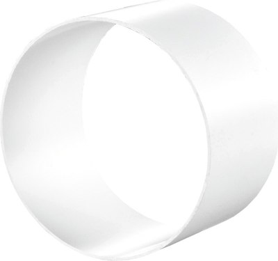 Соединитель воздуховода Семь ветров 125мм / Ф2123 - фото