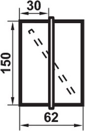 Соединитель воздуховода Семь ветров С обратным клапаном 150мм / 3131