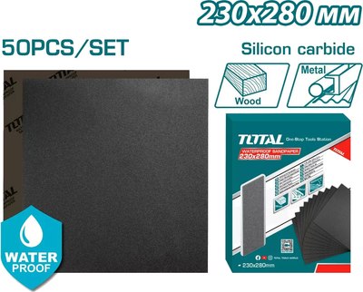 Набор шлифлистов TOTAL TAC120016