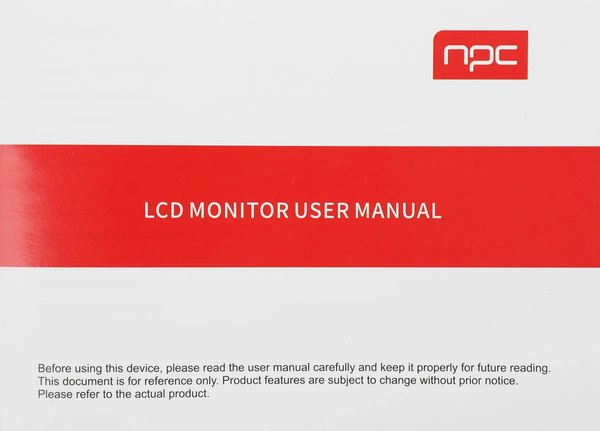 Монитор NPC MZ2704