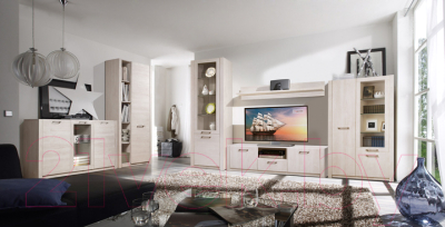 Шкаф-пенал с витриной MySTAR Вирджиния 100.1779