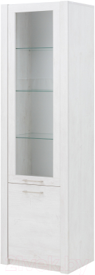 Шкаф-пенал с витриной MySTAR Вирджиния 100.1779