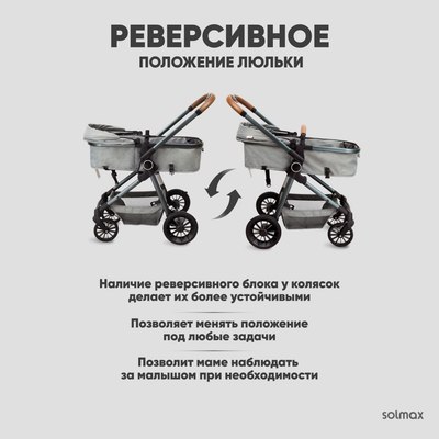 Детская универсальная коляска Solmax&Kids KOL99205