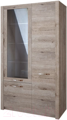 Шкаф с витриной MySTAR Вирджиния 100.1785 - фото