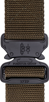 Ремень мужской Zubr Force FG Black 120/38 Э / 100481