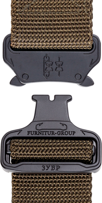 Ремень мужской Zubr Force FG Black 120/38 Э / 100481