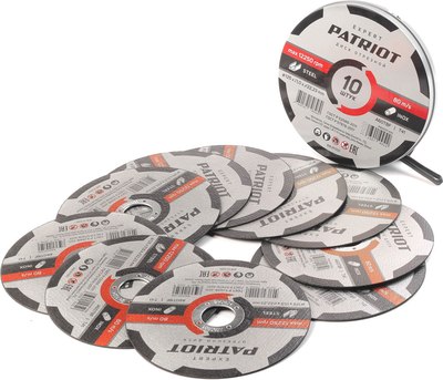 Набор отрезных дисков PATRIOT Expert 125x1.0x22.23 / 816010121