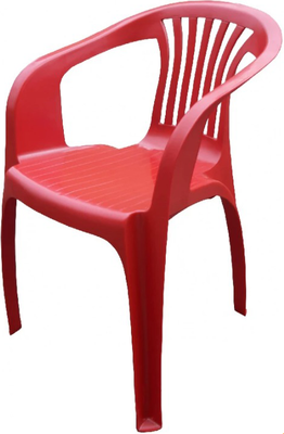 Стул пластиковый Эдванс Красный - фото
