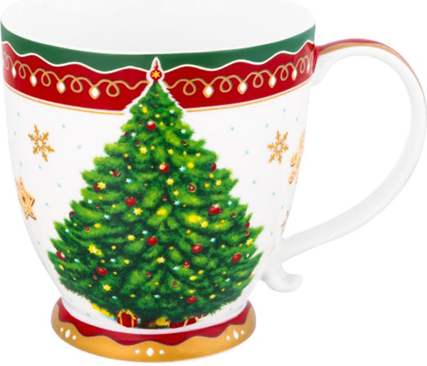 Кружка Elan Gallery Новогодняя елка / 420682 - фото