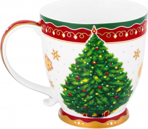 Кружка Elan Gallery Новогодняя елка / 420682