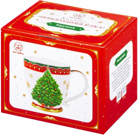Кружка Elan Gallery Новогодняя елка / 420682
