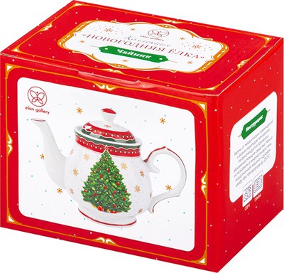 Заварочный чайник Elan Gallery Новогодняя елка / 420690