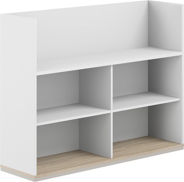 Стеллаж Norden С экраном / AG.252.300.672.WH - фото