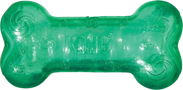 Игрушка для собак KONG Squeezz Crackle Bone Assor M / 201375 - фото