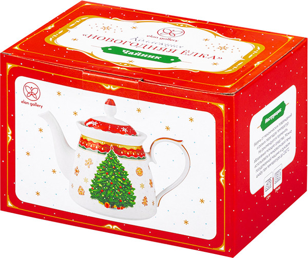 Заварочный чайник Elan Gallery Новогодняя елка / 420710