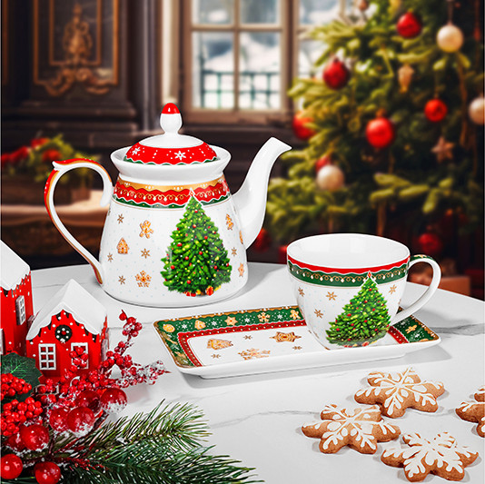 Заварочный чайник Elan Gallery Новогодняя елка / 420710
