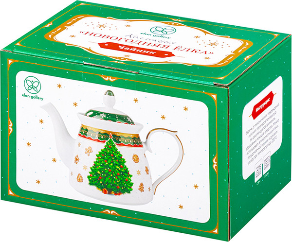 Заварочный чайник Elan Gallery Новогодняя елка / 420711