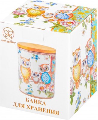 Емкость для хранения Elan Gallery Совушки / 420660