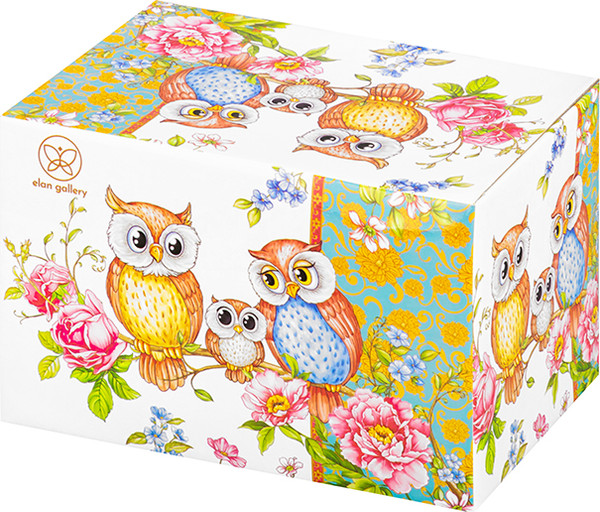 Заварочный чайник Elan Gallery Совушки / 420665