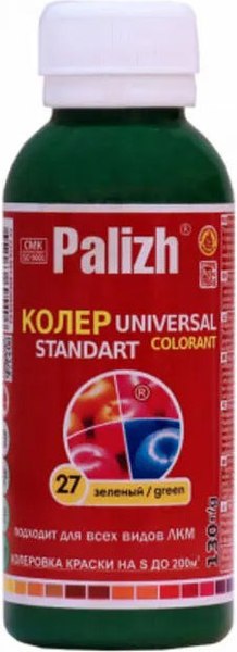 Колеровочная паста Palizh Standart универсальная  - фото