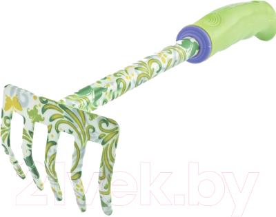 Грабли ручные Palisad Flower Green 62039 - фото