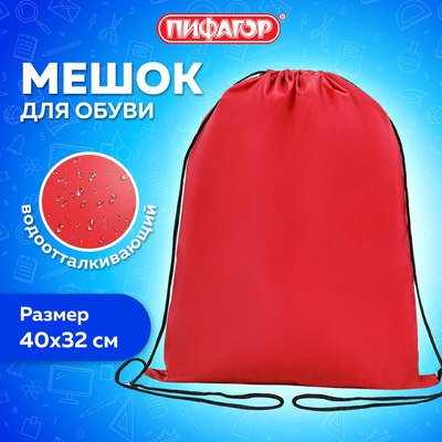 Мешок для обуви Пифагор 271616