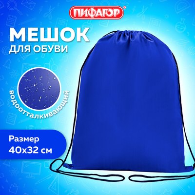 Мешок для обуви Пифагор 271617