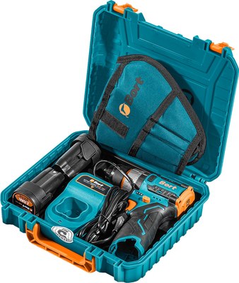 Аккумуляторная дрель-шуруповерт Bort BAB-16U 2x2А.ч (93414882)