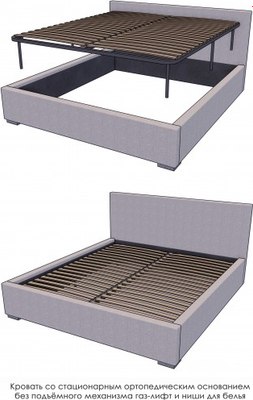 Двуспальная кровать Elmax Барлетта 180x200 Cтационарное