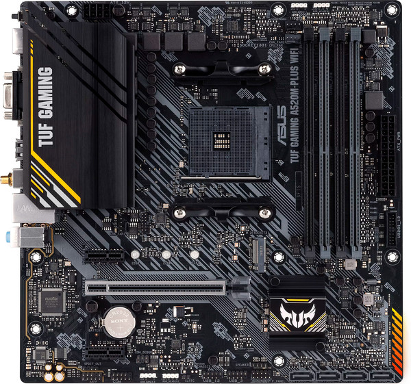Материнская плата Asus TUF Gaming A520M-Plus WiFi - фото