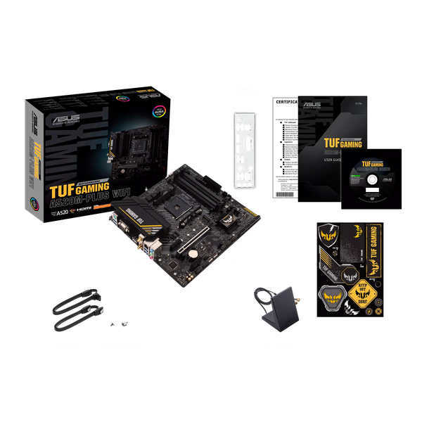 Материнская плата Asus TUF Gaming A520M-Plus WiFi