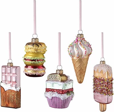 Набор елочных игрушек Tkano New Year Essential Glimmer selection / TK24-NY_DEC0008 - фото