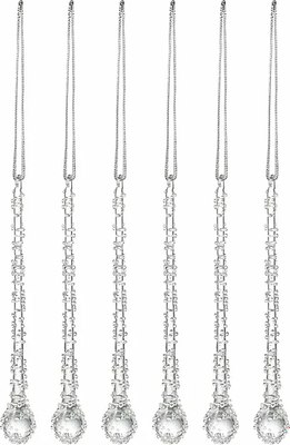 Набор елочных игрушек Tkano New Year Essential Icy sparkles / TK24-NY_DEC0006 - фото