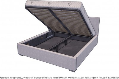Полуторная кровать Elmax Барлетта 120x200 Газ-лифт 