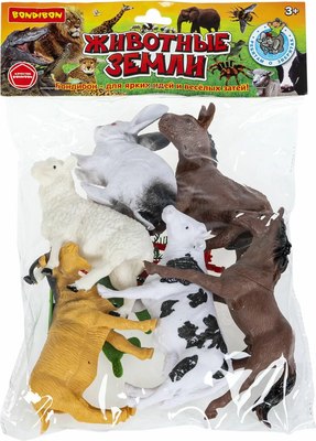 Набор фигурок игровых Bondibon Ребятам о Зверятах / ВВ6469