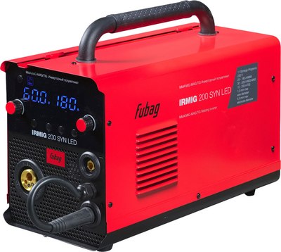 Полуавтомат сварочный Fubag IRMIG 200 SYN LED / 646404 - фото