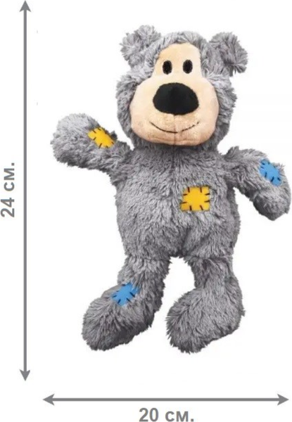 Игрушка для собак KONG Wild Knots Bear M/L / 65025