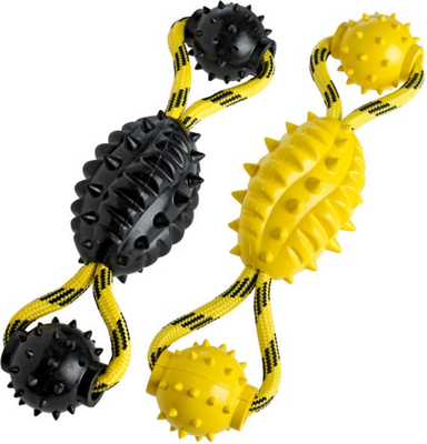 Игрушка для собак HUNTER Spike Ball with rope / 92341