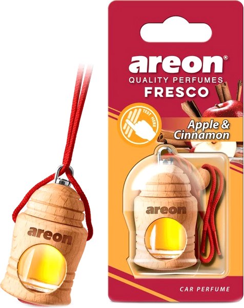Ароматизатор автомобильный Areon Fresco Apple Cinnamon / ARE-FRN21 - фото