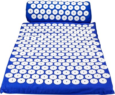 Массажный коврик Solmax&Fitness С валиком / SM90960 - фото