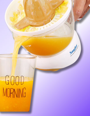 Соковыжималка электрическая Sonifer SF-5514 (оранжевый)