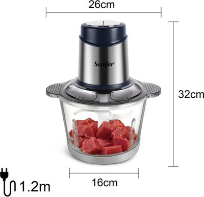 Измельчитель-чоппер Sonifer SF-8077