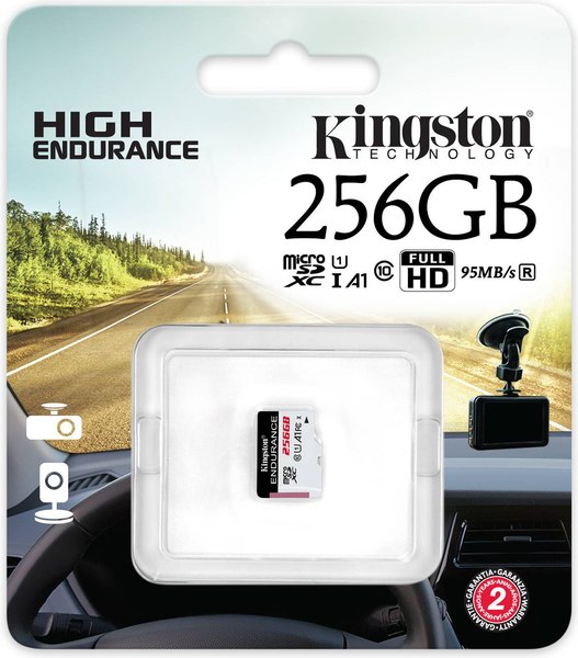 Карта памяти Kingston MicroSDXC UHS-I 256GB (SDCE/256GB)