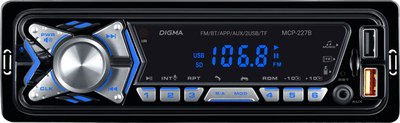 Автомагнитола Digma MCP-227B - фото