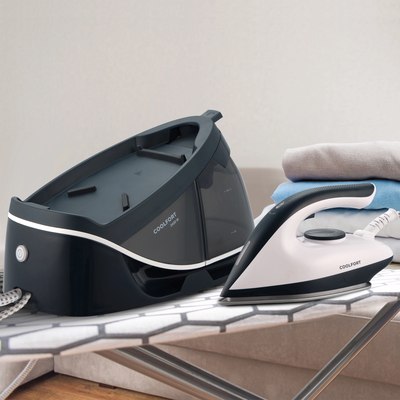 Утюг с парогенератором CoolFort CF-3420 (белый/серый)